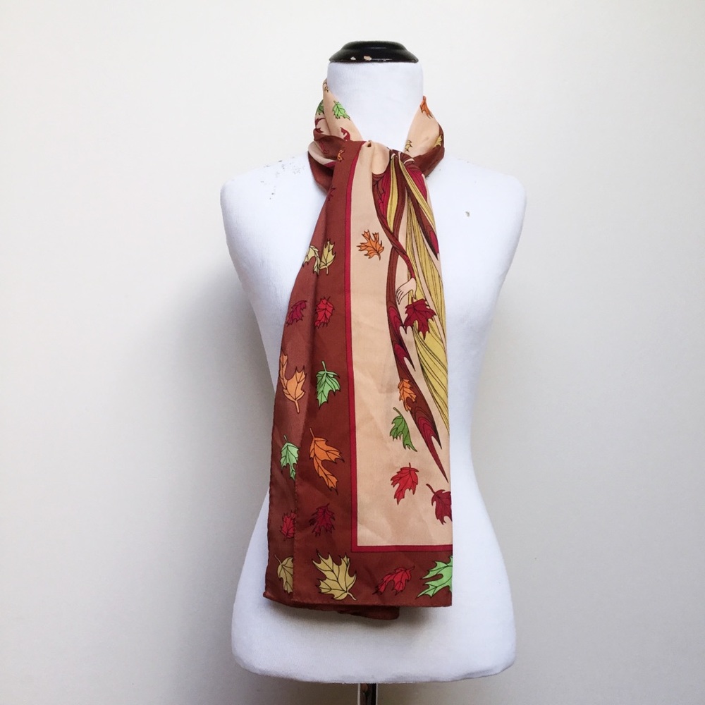 Oscardo Fall Print Scarf